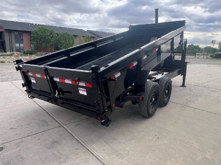 New 2025 Load Trail 83''x16' TA Low-Pro Dump Trailer
