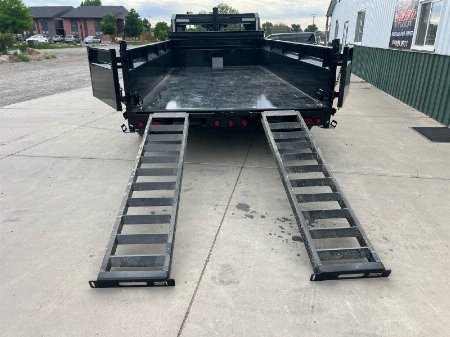 New 2025 Load Trail 83''x16' TA Low-Pro Dump Trailer