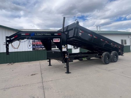 New 2025 Load Trail 83''x16' TA Low-Pro Dump Trailer