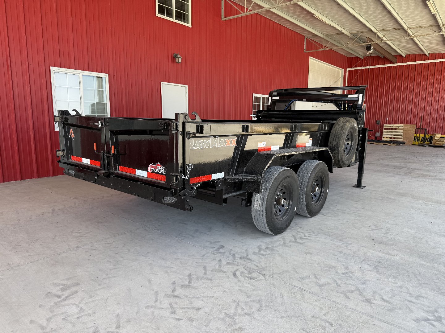 New 2025 RawMaxx 83X14 GN 14K DUMP TRAILER Dump Trailer