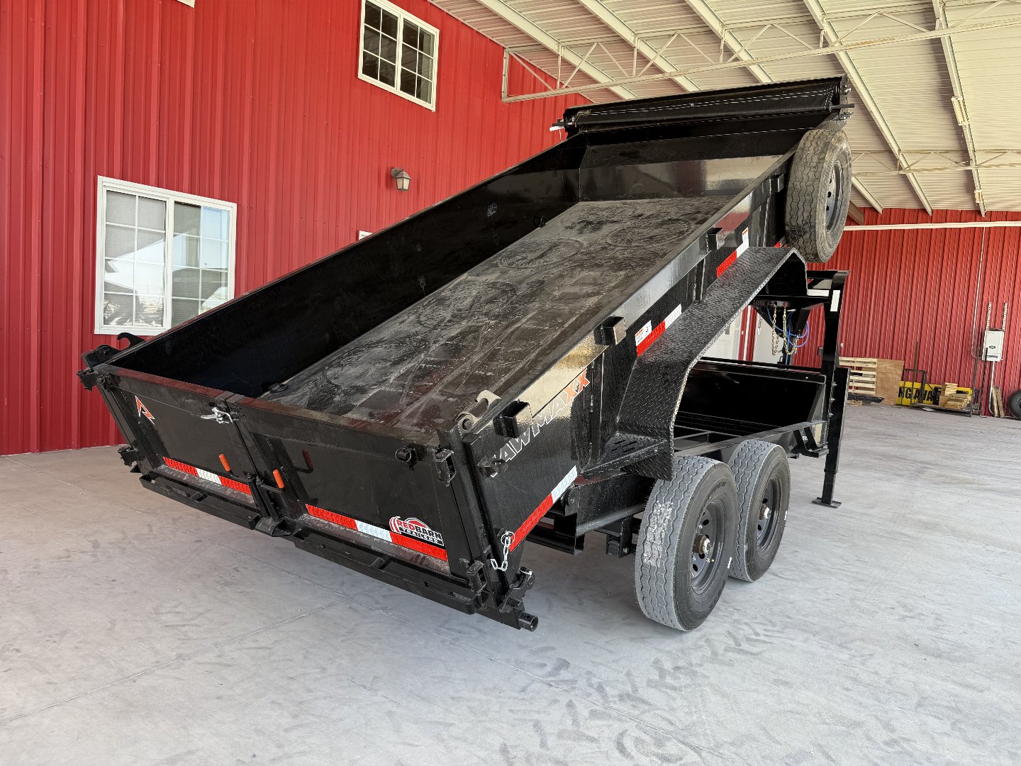 New 2025 RawMaxx 83X14 GN 14K DUMP TRAILER Dump Trailer