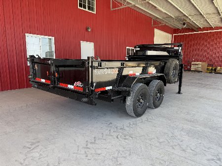 New 2025 RawMaxx 83X14 GN 14K DUMP TRAILER Dump Trailer