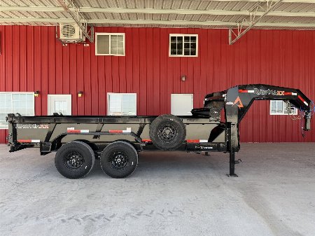 New 2025 RawMaxx 83X14 GN 14K DUMP TRAILER Dump Trailer