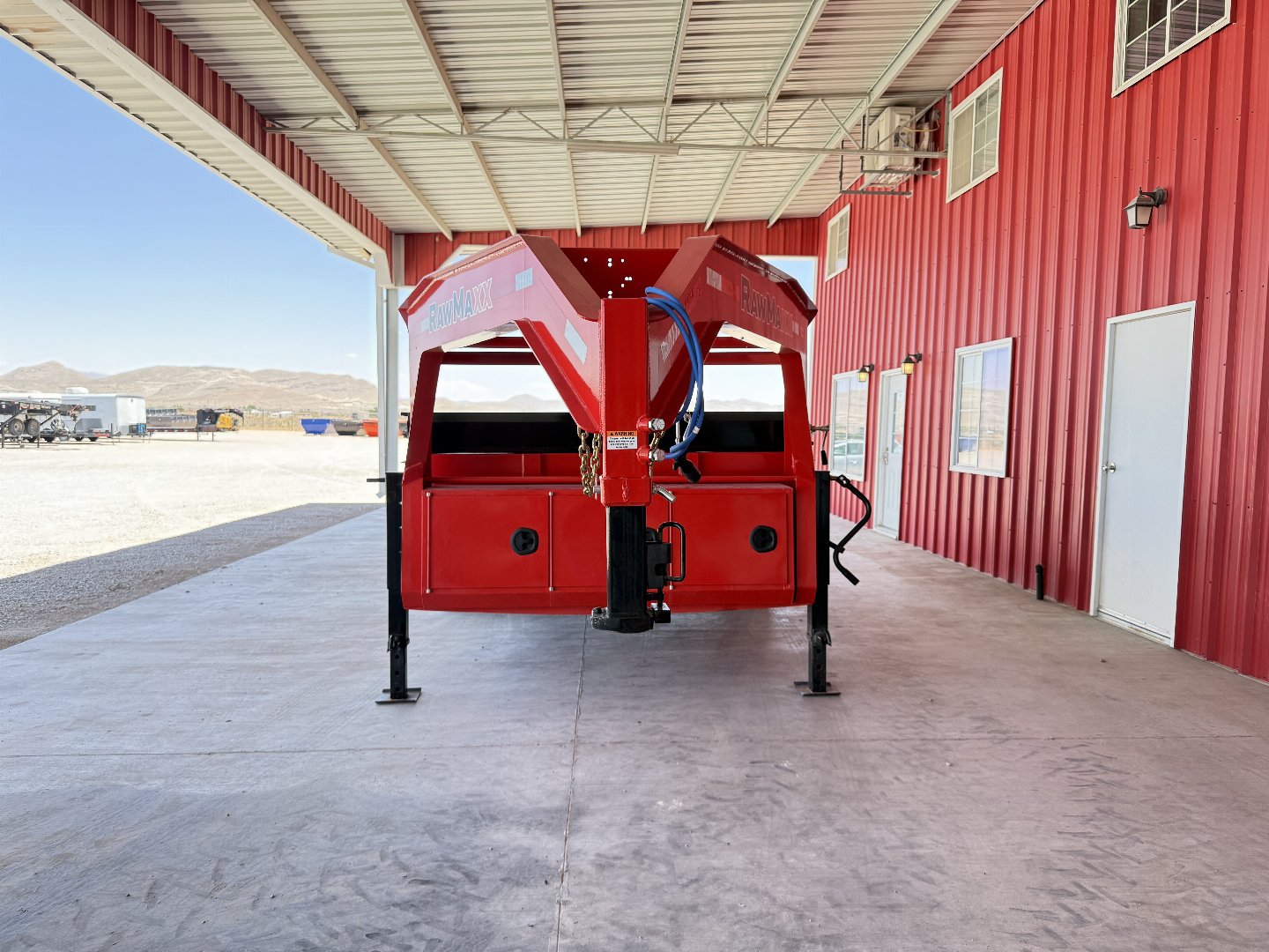 New 2025 RawMaxx 83X14 GN 14K DUMP TRAILER Dump Trailer