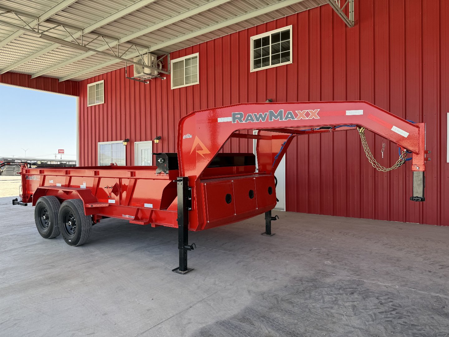 New 2025 RawMaxx 83X14 GN 14K DUMP TRAILER Dump Trailer