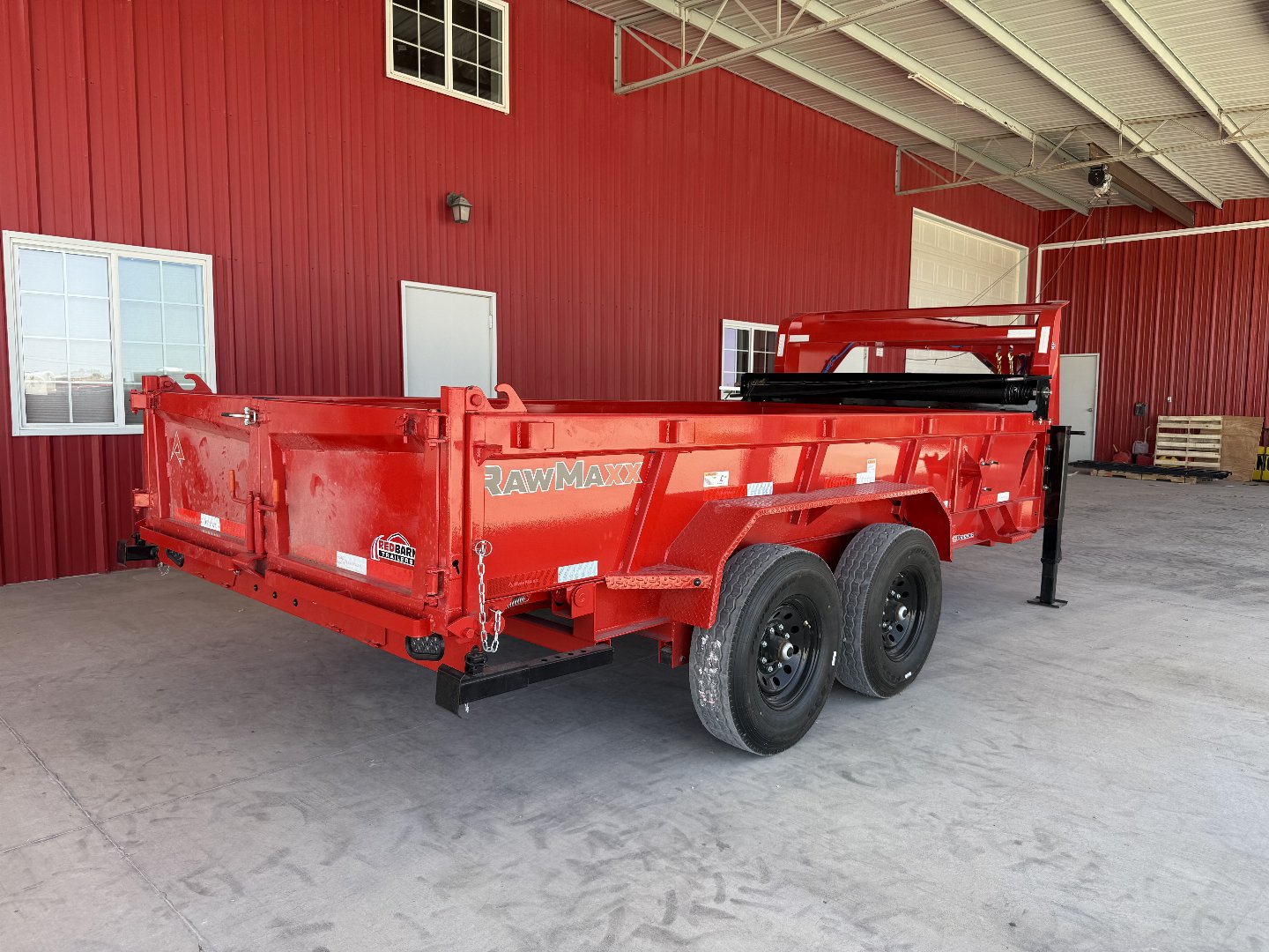 New 2025 RawMaxx 83X14 GN 14K DUMP TRAILER Dump Trailer