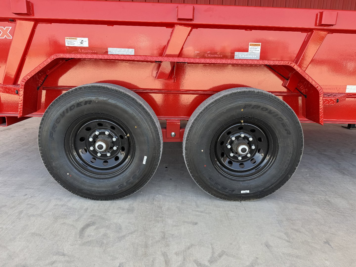 New 2025 RawMaxx 83X14 GN 14K DUMP TRAILER Dump Trailer