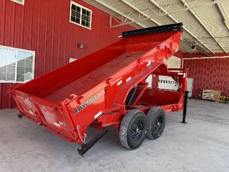 New 2025 RawMaxx 83X14 GN 14K DUMP TRAILER Dump Trailer