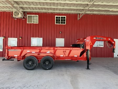New 2025 RawMaxx 83X14 GN 14K DUMP TRAILER Dump Trailer
