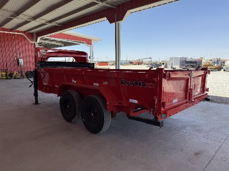 New 2025 RawMaxx 83X14 GN 14K DUMP TRAILER Dump Trailer