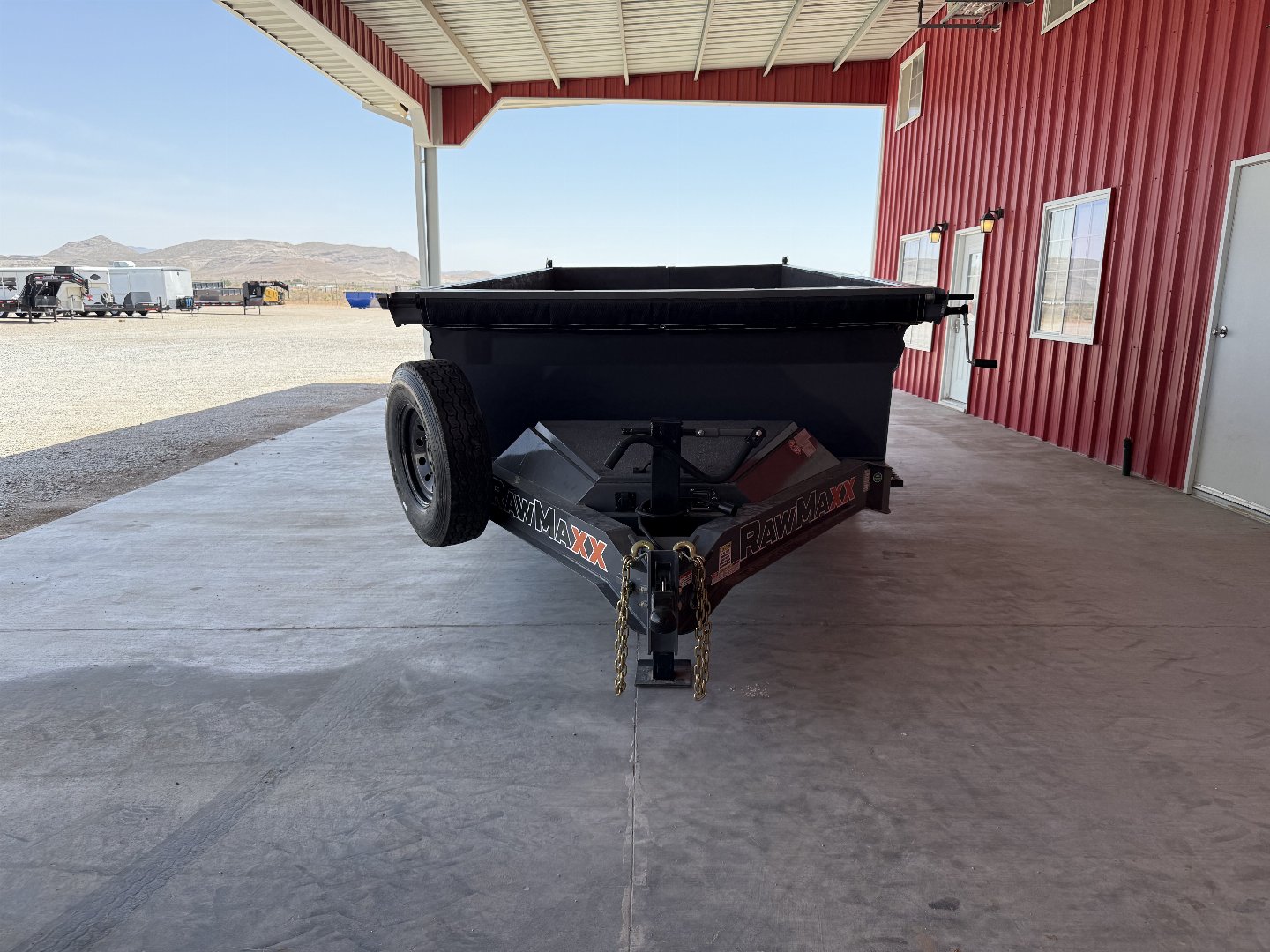New 2025 RawMaxx GDX KNIGHT - 14' X 83" DUMP TRAILER Dump Trailer