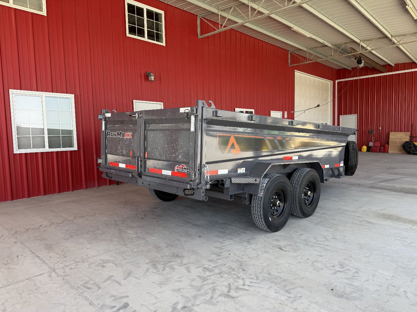 New 2025 RawMaxx GDX KNIGHT - 14' X 83" DUMP TRAILER Dump Trailer