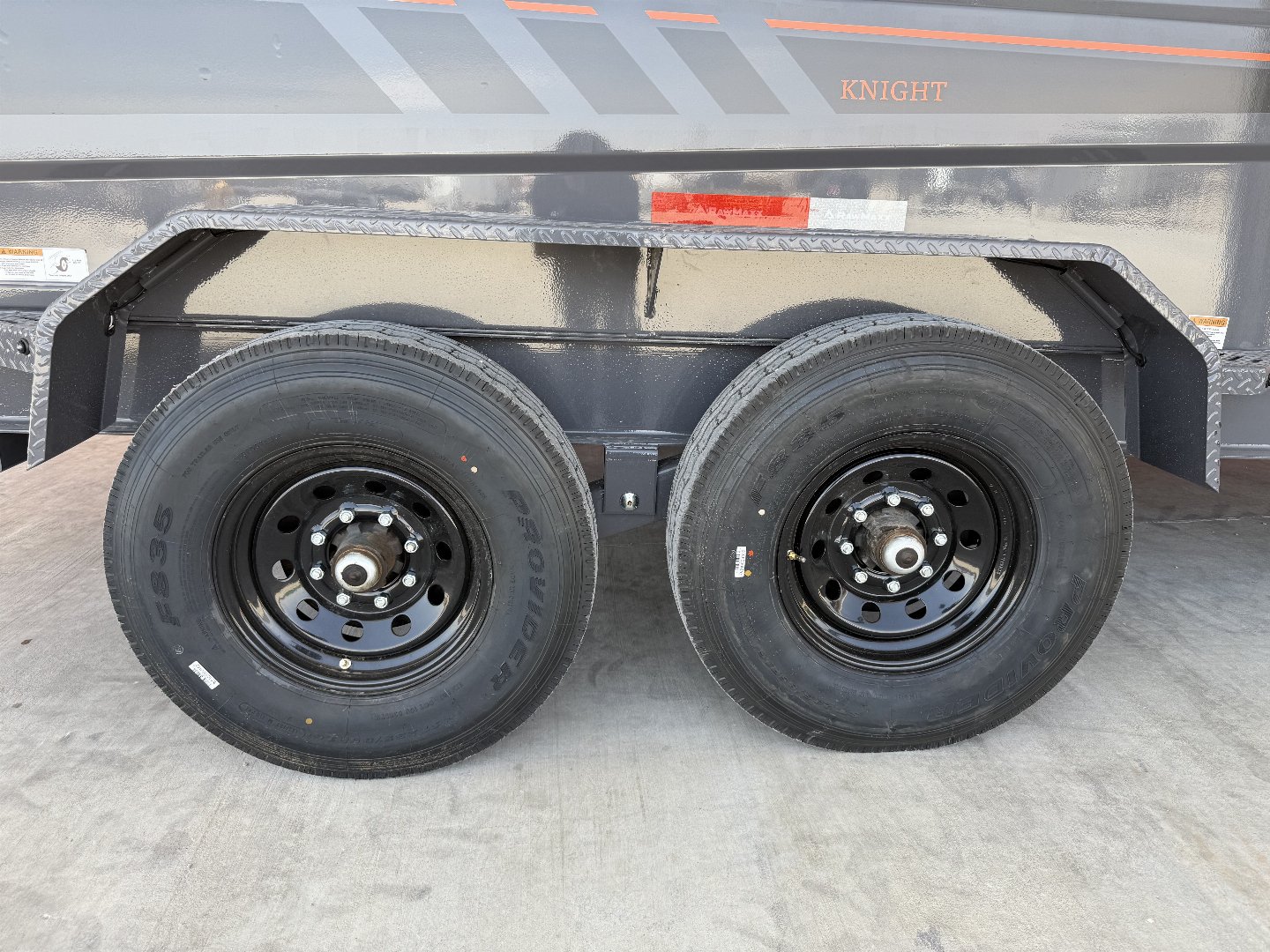New 2025 RawMaxx GDX KNIGHT - 14' X 83" DUMP TRAILER Dump Trailer