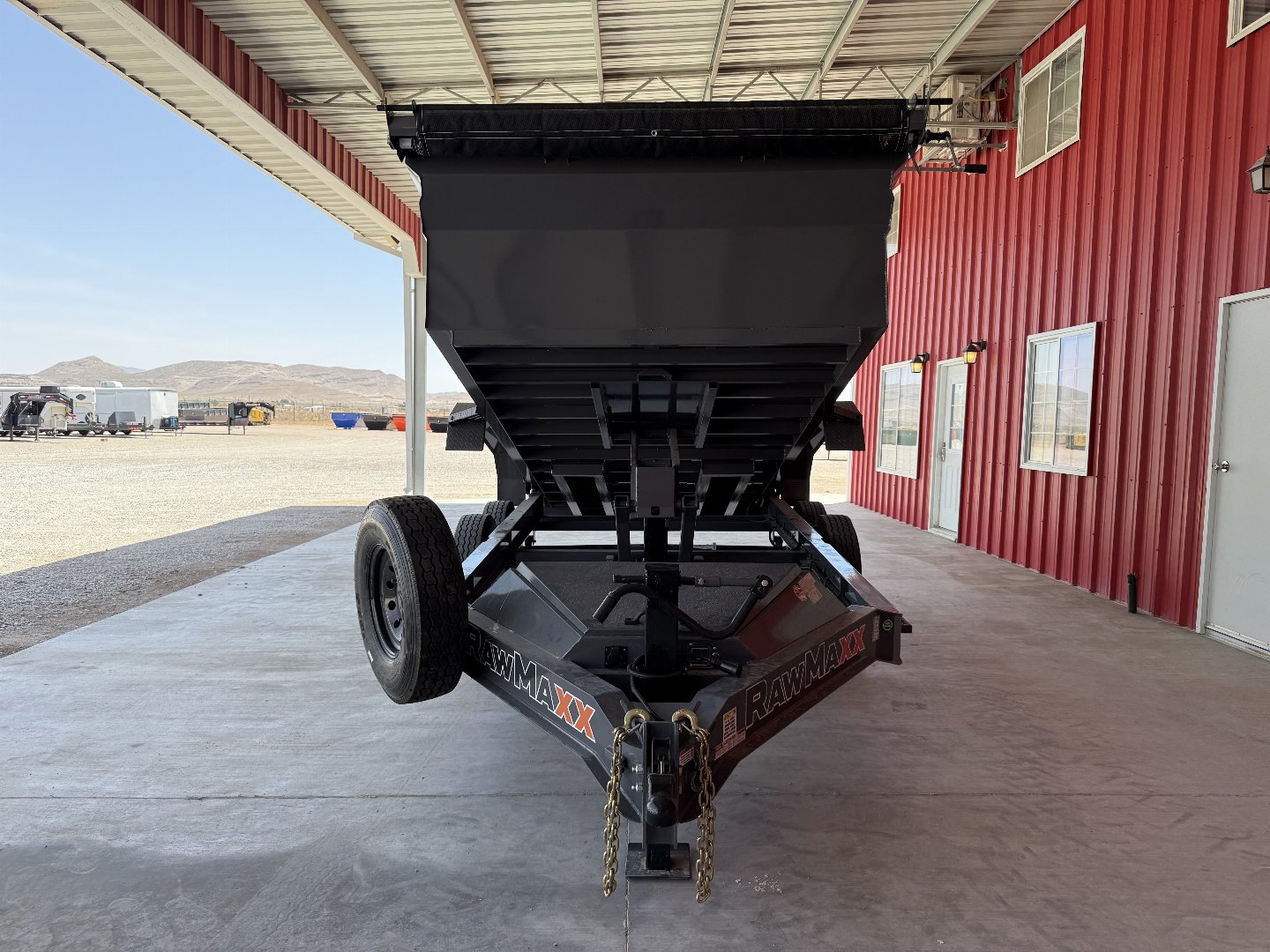 New 2025 RawMaxx GDX KNIGHT - 14' X 83" DUMP TRAILER Dump Trailer