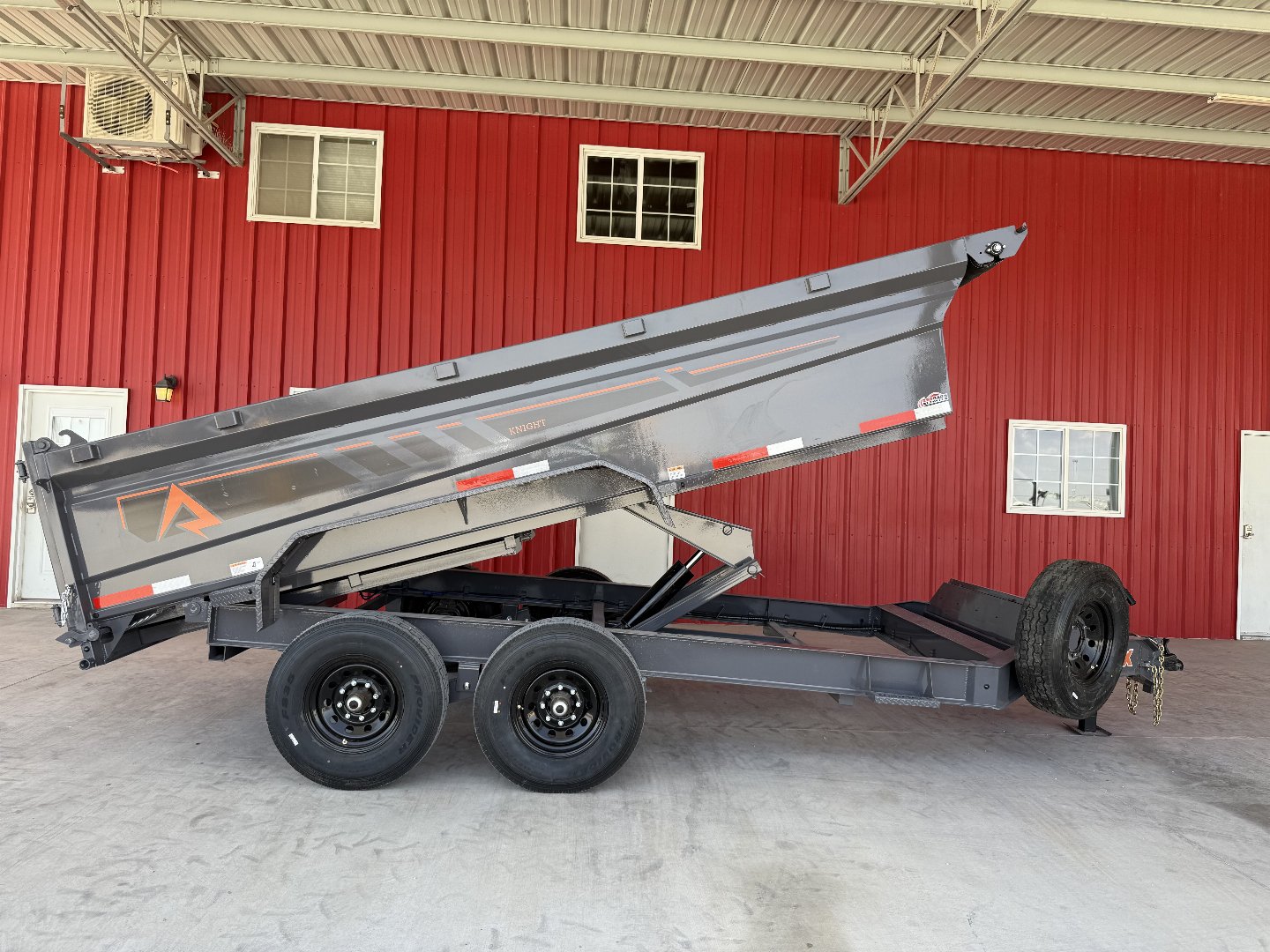 New 2025 RawMaxx GDX KNIGHT - 14' X 83" DUMP TRAILER Dump Trailer