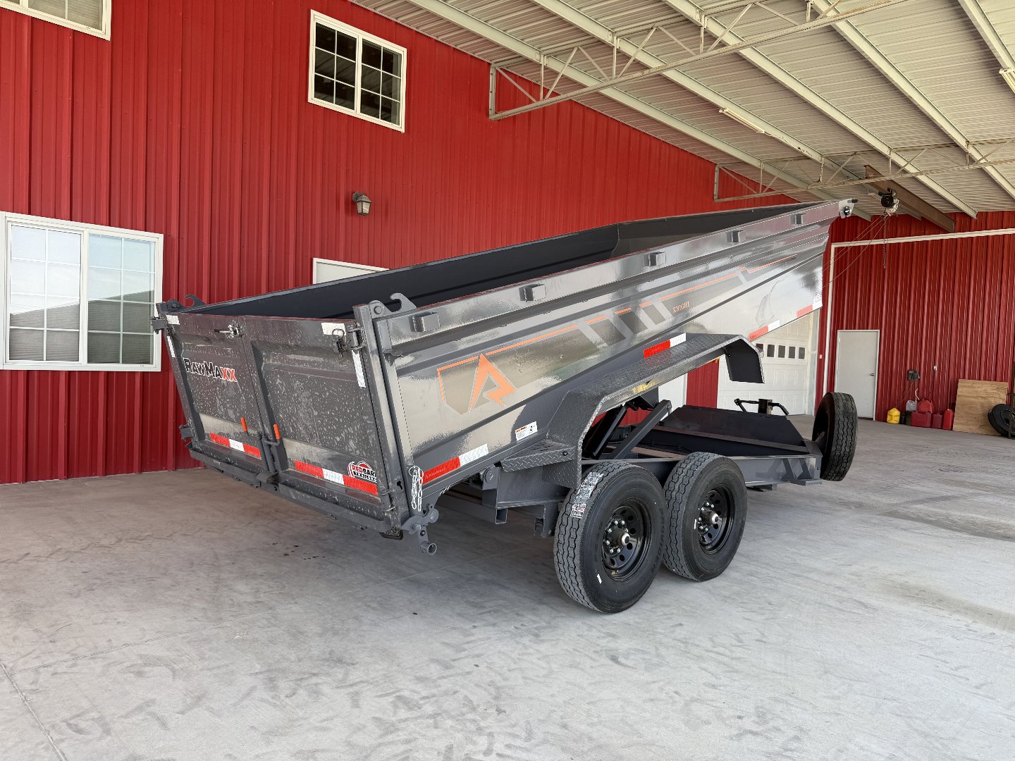 New 2025 RawMaxx GDX KNIGHT - 14' X 83" DUMP TRAILER Dump Trailer