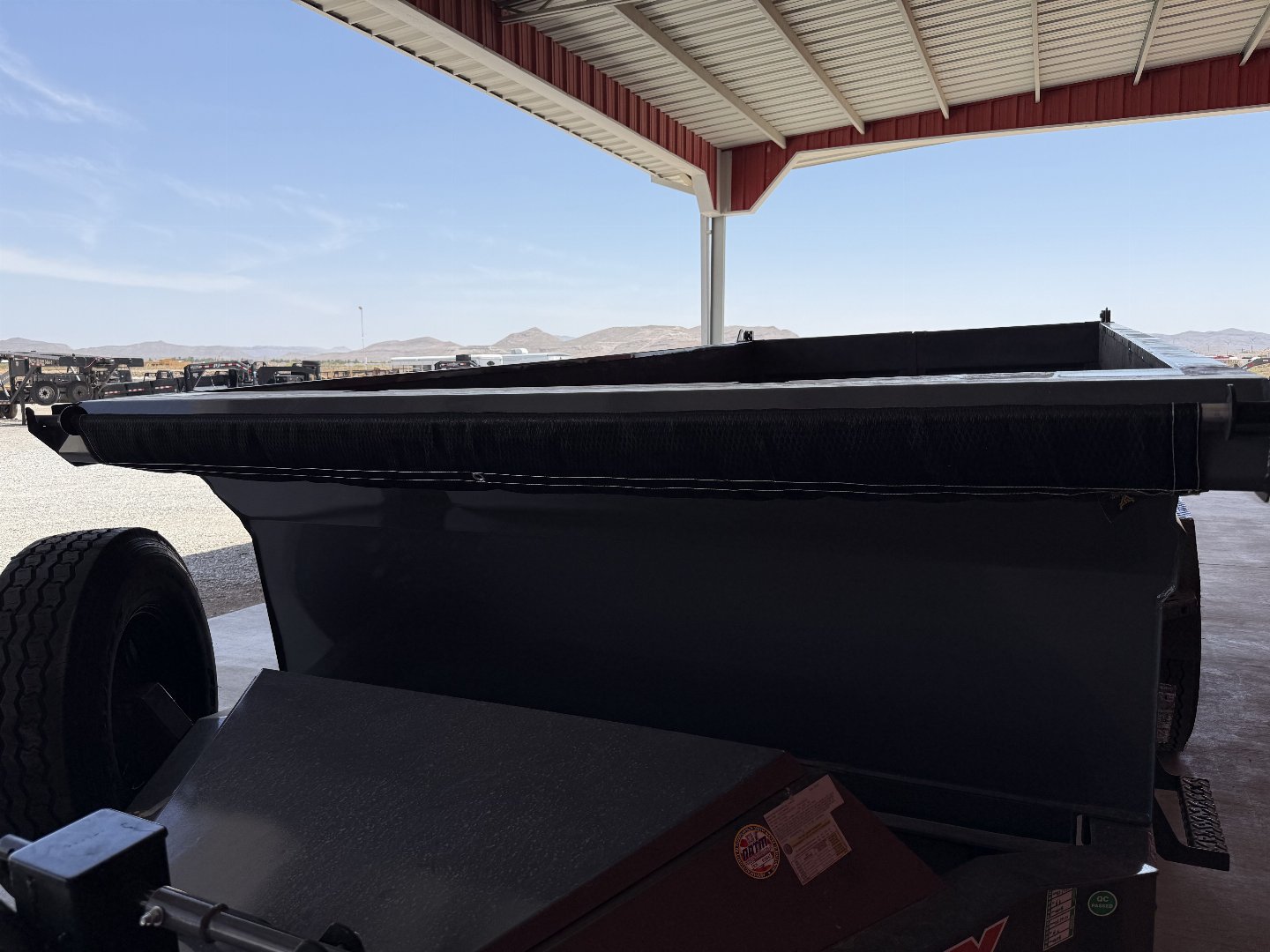 New 2025 RawMaxx GDX KNIGHT - 14' X 83" DUMP TRAILER Dump Trailer