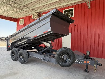 New 2025 RawMaxx GDX KNIGHT - 14' X 83" DUMP TRAILER Dump Trailer