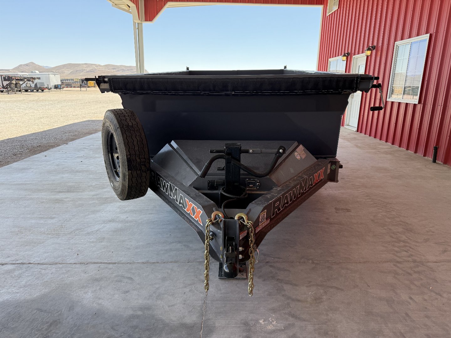 New 2025 RawMaxx GDX KNIGHT - 14' X 83" DUMP TRAILER Dump Trailer
