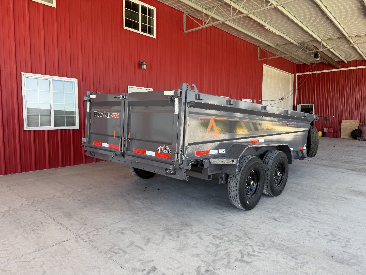 New 2025 RawMaxx GDX KNIGHT - 14' X 83" DUMP TRAILER Dump Trailer