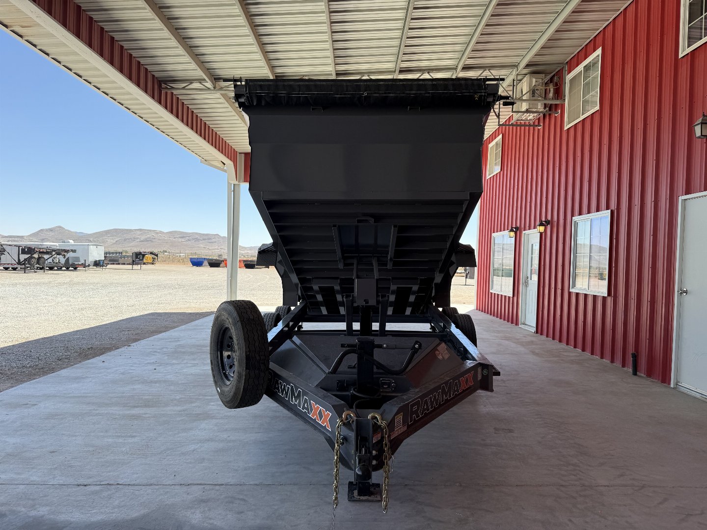New 2025 RawMaxx GDX KNIGHT - 14' X 83" DUMP TRAILER Dump Trailer