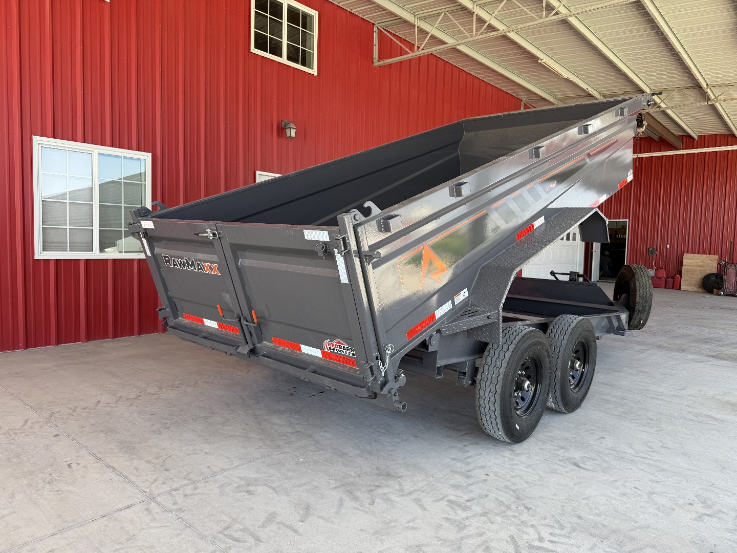 New 2025 RawMaxx GDX KNIGHT - 14' X 83" DUMP TRAILER Dump Trailer