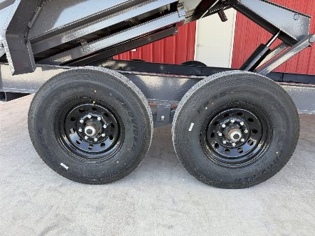 New 2025 RawMaxx GDX KNIGHT - 14' X 83" DUMP TRAILER Dump Trailer