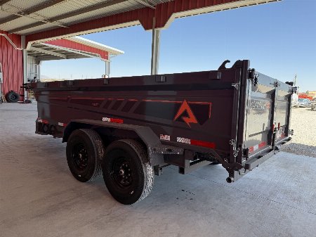 New 2025 RawMaxx GDX KNIGHT - 14' X 83" DUMP TRAILER Dump Trailer