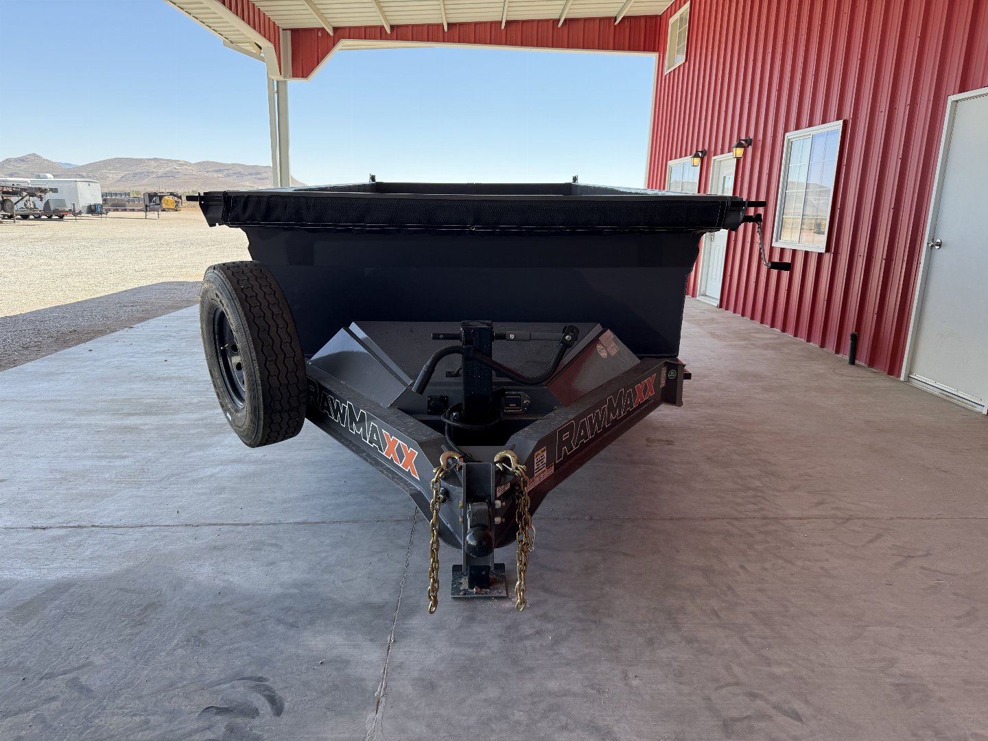 New 2025 RawMaxx GDX KNIGHT - 14' X 83" DUMP TRAILER Dump Trailer