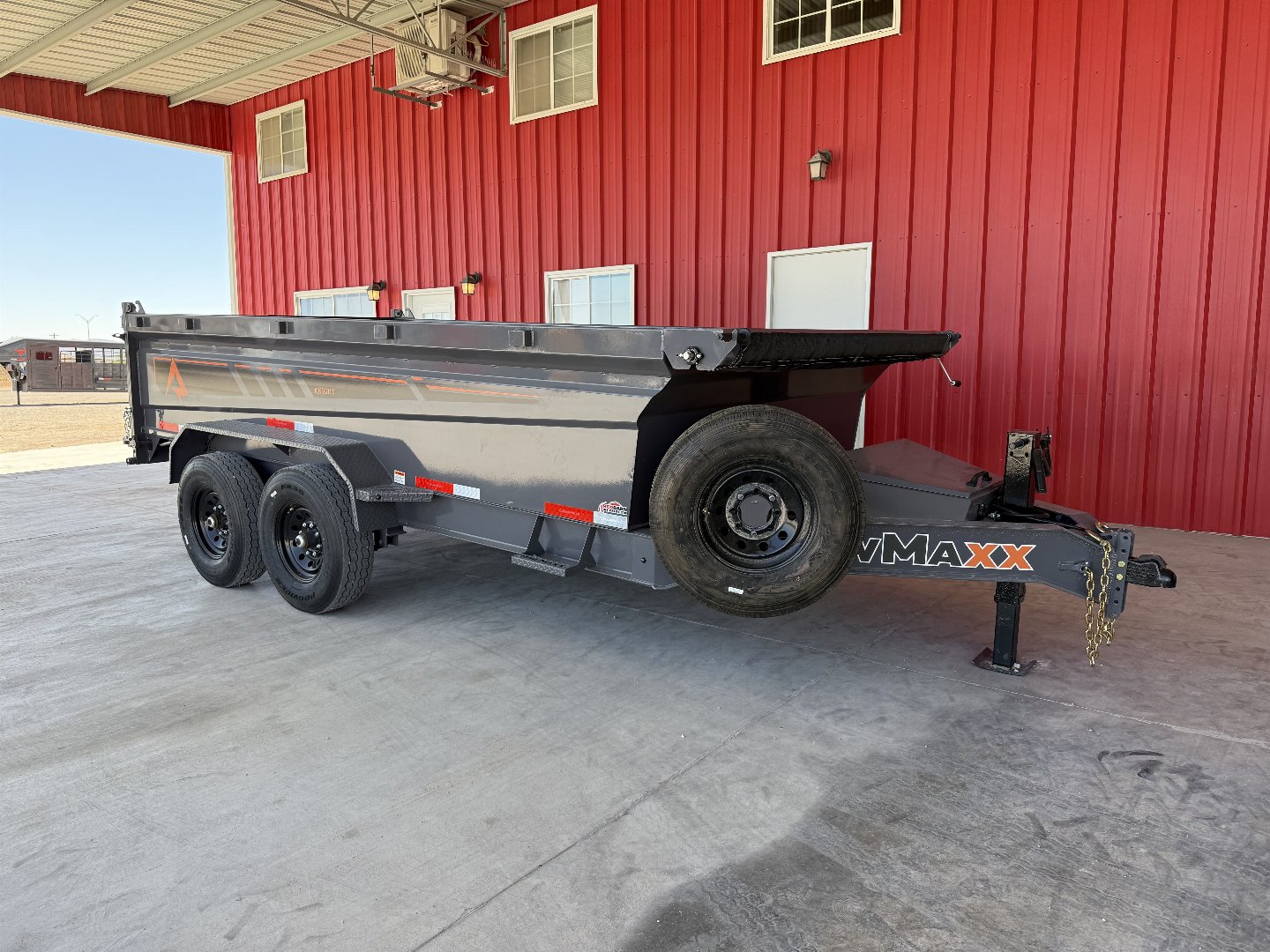 New 2025 RawMaxx GDX KNIGHT - 14' X 83" DUMP TRAILER Dump Trailer