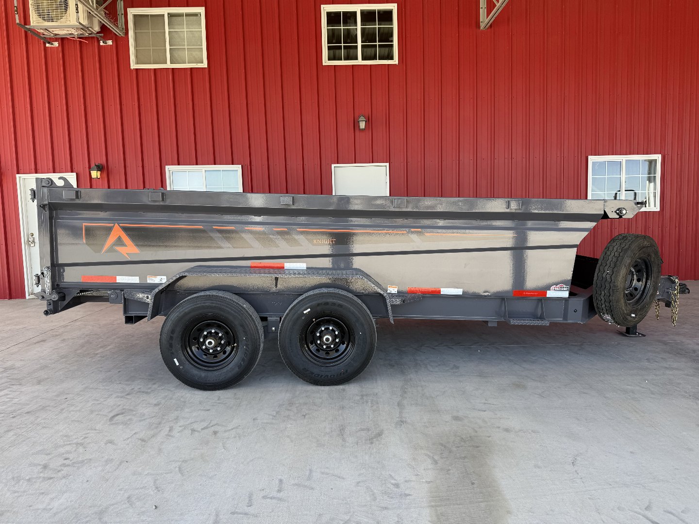 New 2025 RawMaxx GDX KNIGHT - 14' X 83" DUMP TRAILER Dump Trailer