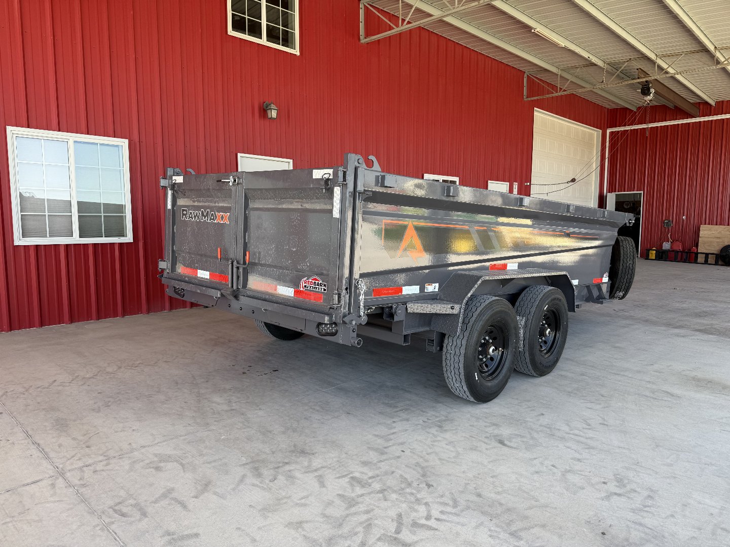 New 2025 RawMaxx GDX KNIGHT - 14' X 83" DUMP TRAILER Dump Trailer