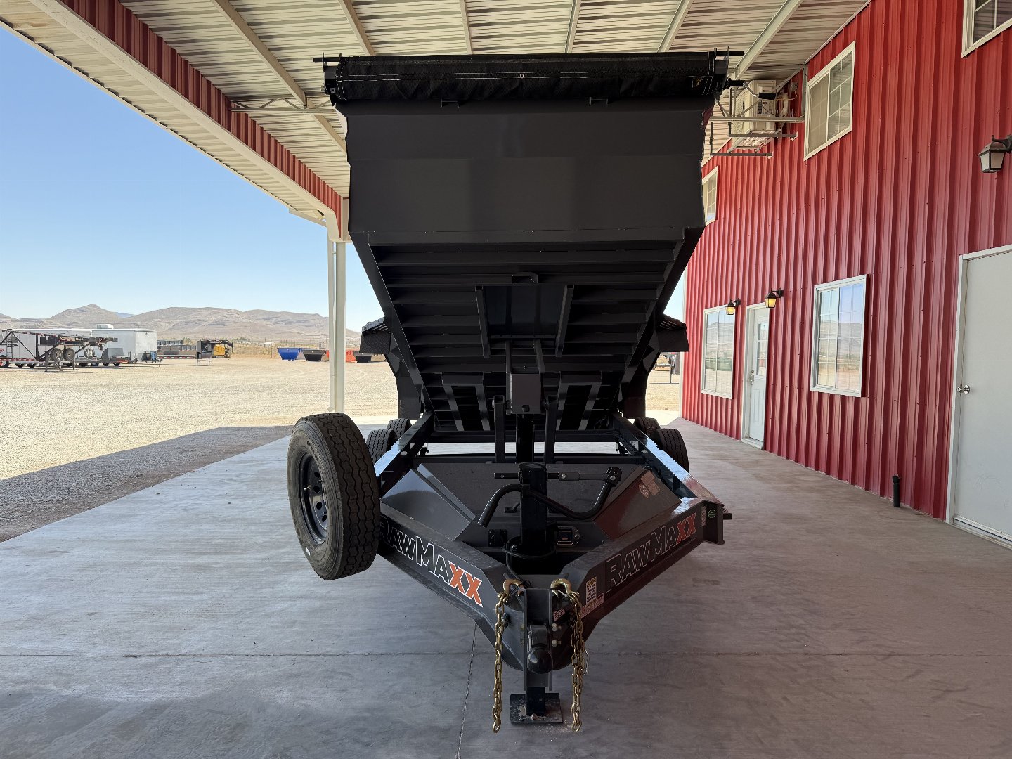 New 2025 RawMaxx GDX KNIGHT - 14' X 83" DUMP TRAILER Dump Trailer