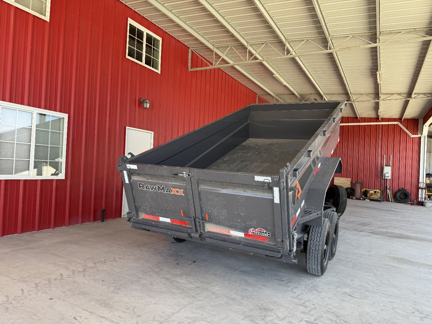 New 2025 RawMaxx GDX KNIGHT - 14' X 83" DUMP TRAILER Dump Trailer