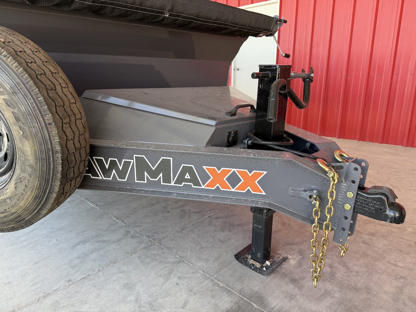 New 2025 RawMaxx GDX KNIGHT - 14' X 83" DUMP TRAILER Dump Trailer