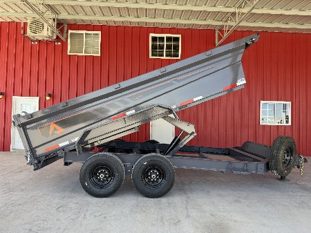 New 2025 RawMaxx GDX KNIGHT - 14' X 83" DUMP TRAILER Dump Trailer