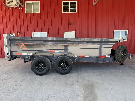 New 2025 RawMaxx GDX KNIGHT - 14' X 83" DUMP TRAILER Dump Trailer