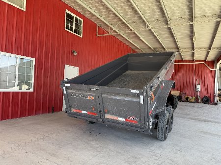 New 2025 RawMaxx GDX KNIGHT - 14' X 83" DUMP TRAILER Dump Trailer