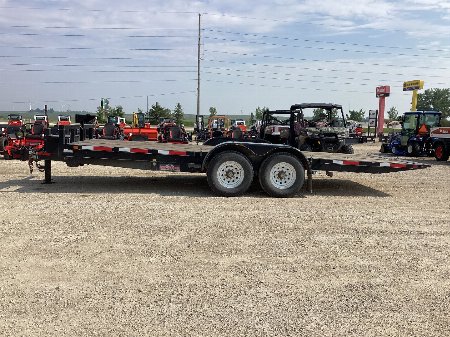 Used 2018 Finish Line Tilt Trailer