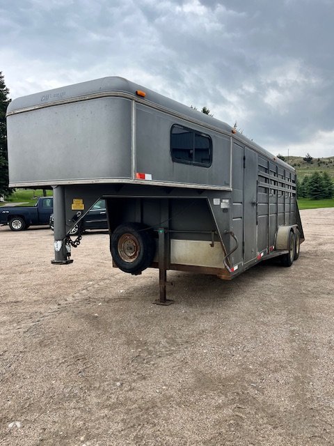 Used 1998 CM Trailers Drover Stock / Stock Combo Trailer