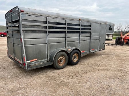 Used 1998 CM Trailers Drover Stock / Stock Combo Trailer