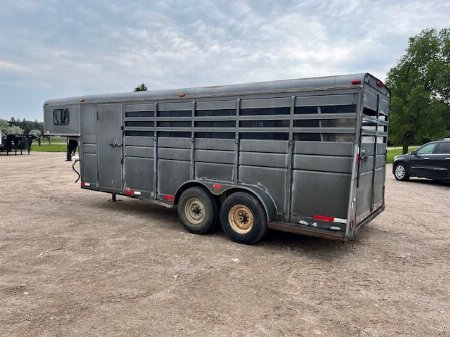 Used 1998 CM Trailers Drover Stock / Stock Combo Trailer