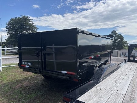 New 2025 Texas Pride Trailers 7X16X4 GN Dump Trailer