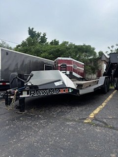Used 2024 RawMaxx 7X20 10K Equipment Trailer