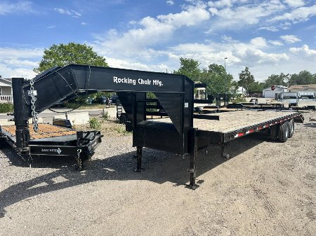Used 2002 RKCM 8.5-30TandemDualGooseNeckTripleRampDove