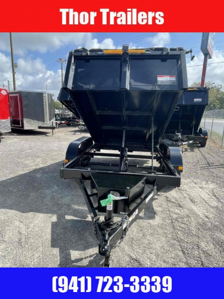 New 2025 Triple Crown Trailers 6X10 7K DUMP 2' SIDES LOWRIDER Dump Trailer