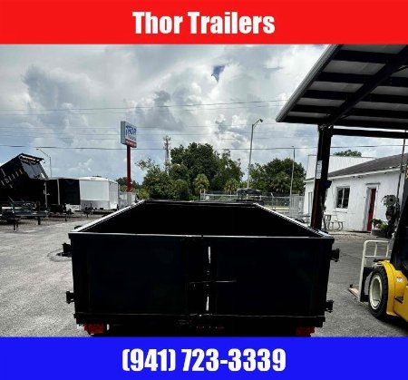New 2025 TRIPLE CROWN TRAILERS 6' x 12' 10K Lowrider Dump Trailer