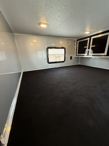 New 2025 VINTAGE 8 X 53 RACE TRAILER BATHROOM PKG