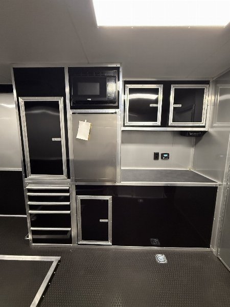 New 2025 VINTAGE 8 X 53 RACE TRAILER BATHROOM PKG
