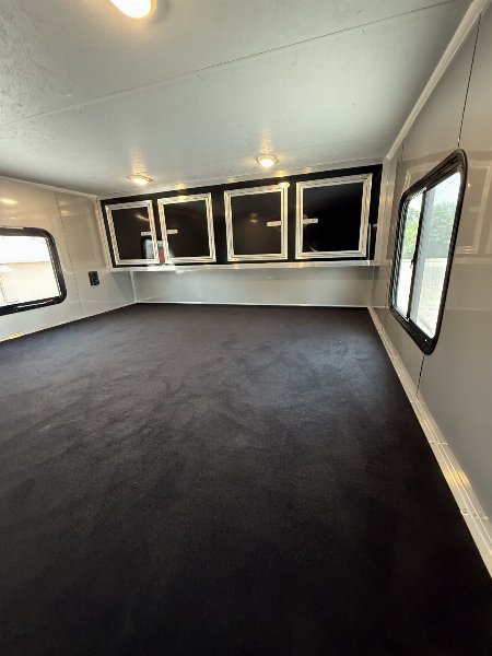 New 2025 VINTAGE 8 X 53 RACE TRAILER BATHROOM PKG